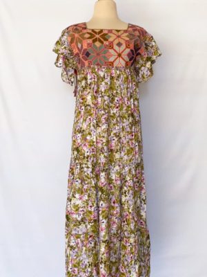 Bata Bombachita Punto Cruz Estampada