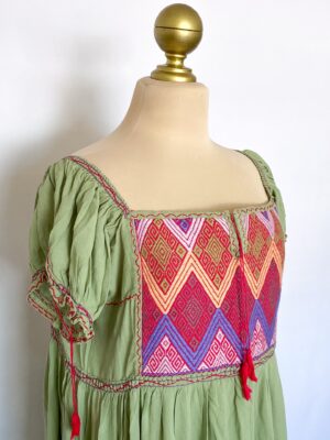 Bata Bombachita Campesina Telar