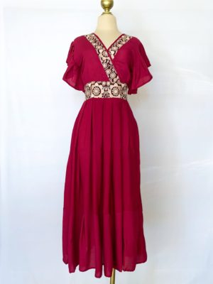 Vestido Lucinda Dorado