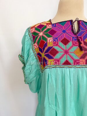 Blusa Bombachita Punto de Cruz