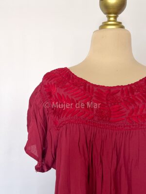 Bata Rococo Cuello Redondo Corta